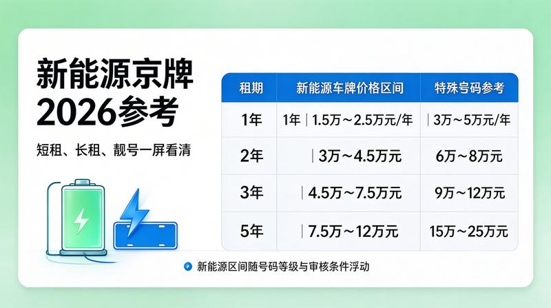 2026年北京市小客车数量调控政策解读